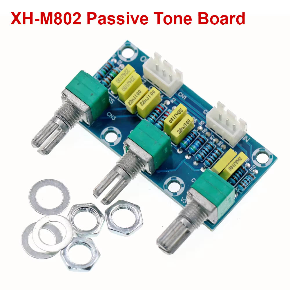 Passive Tone Board XH-M802 Amplifier Preamp Power Module Low High Sound Adjustment Board