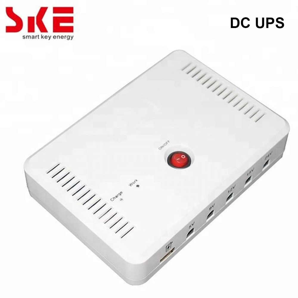 SKE SK616 Mini DC UPS for Wifi Router +ONU + IP CAMERA/ CC CAMERA (5 OUTPUT)