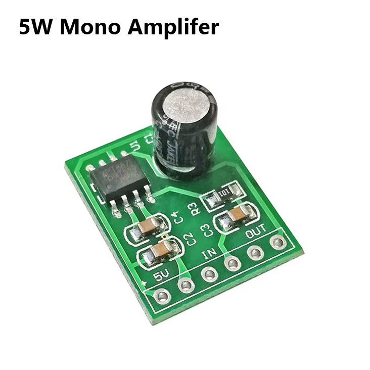 Mini XH-M125 XPT8871 Mono Amplifier Board 5W 3V-5V