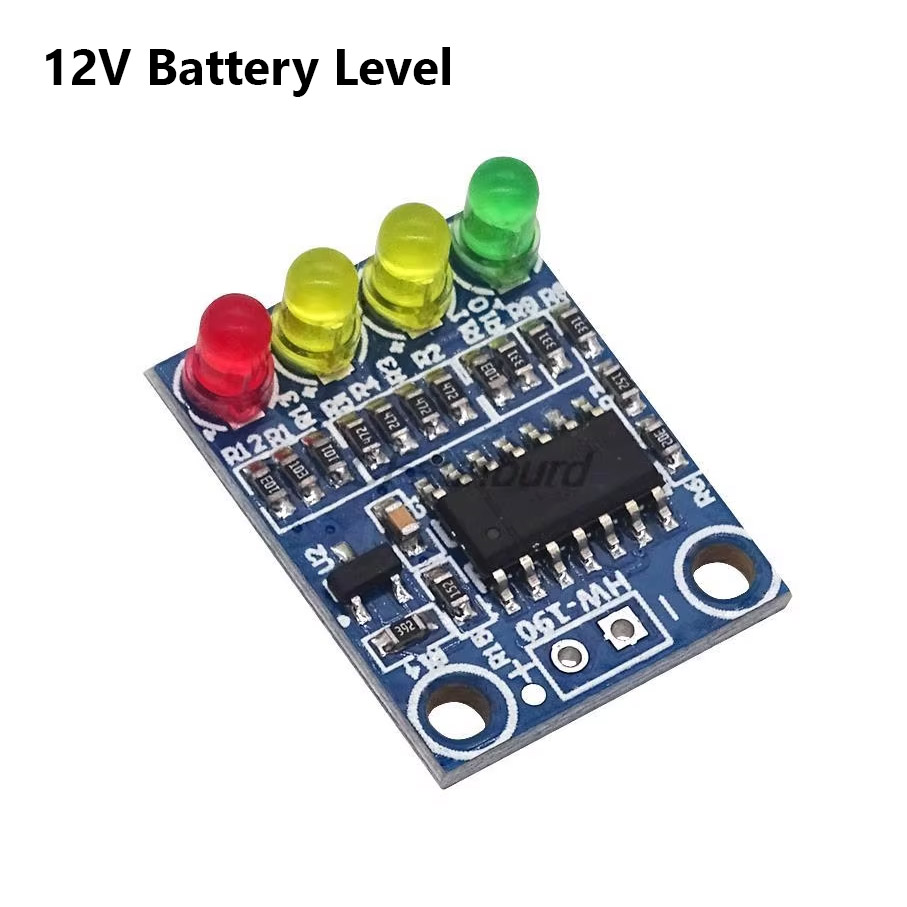 Easy 12V Battery Level Indicator Module 4 Paragraph 4 Indicator LED Lights XD-82B