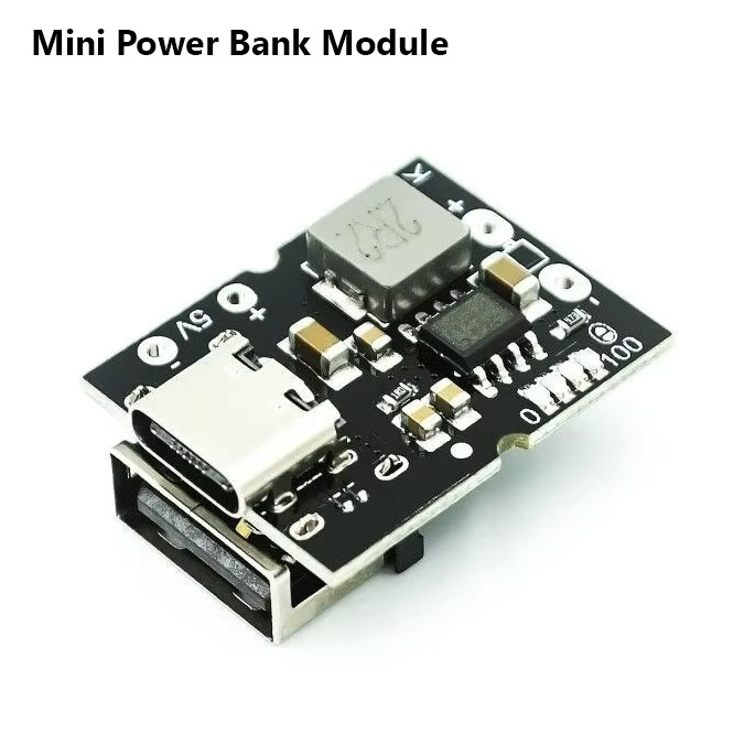 5V 2.4A Type-C USB Lithium Battery Charging with Protection Power Bank Circuit Board