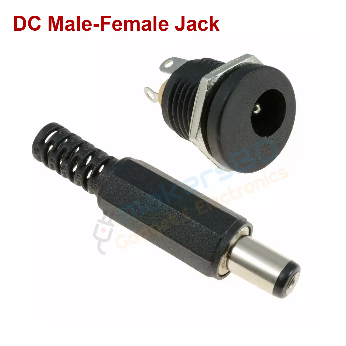 DC Male-Female Jack Combo 1 Pair