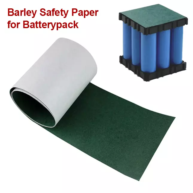 Batterypack Safety Paper Barley Paper with Adhesive 65mm*1Feet