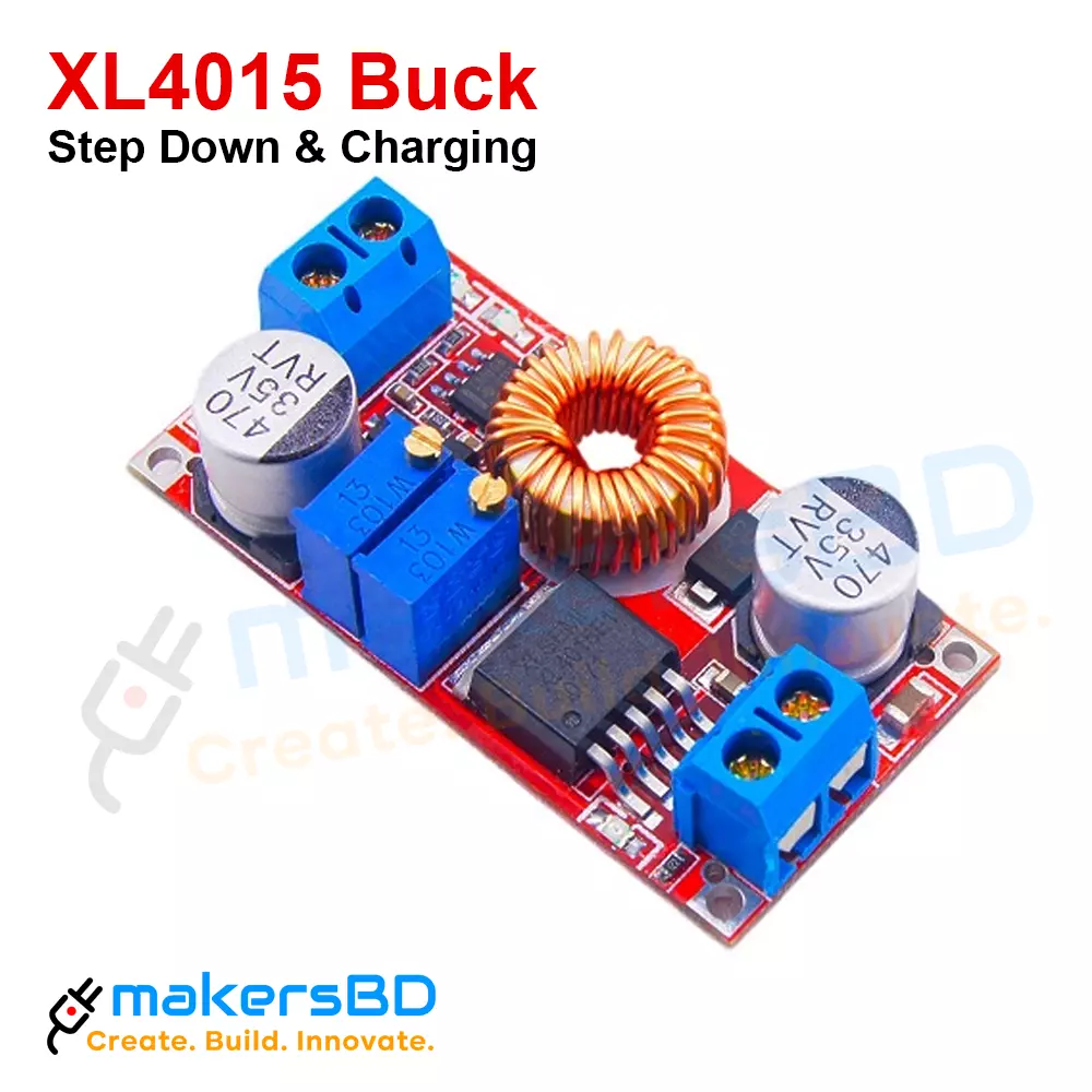 XL4015 5A 5V-32V DC-DC Step Down Adjustable Buck Converter