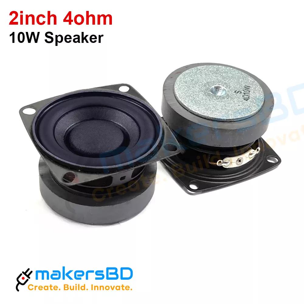 2inch 4ohm 10W Full Range Speaker Loudspeaker Woofer Loudspeaker